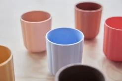 Juego de 2 tazas Pullo, Taupe-vanilla