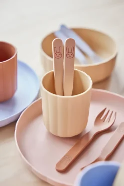 Juego de 2 tazas Pullo, Taupe-vanilla