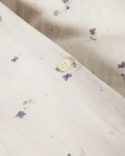 Juego de cama junior Viola Muslin, 100x130 cm/35x55 cm