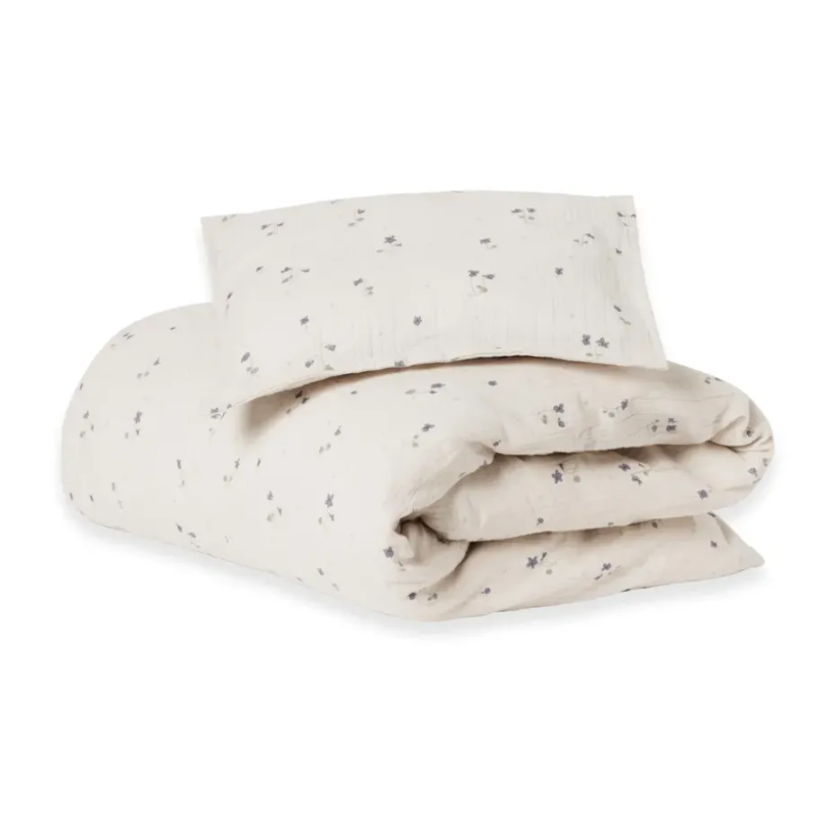 Juego de cama junior Viola Muslin, 100x140 cm/40x60 cm