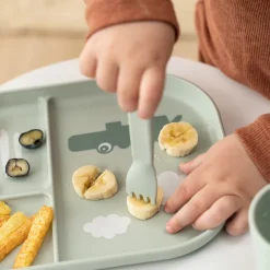 Juego de cubiertos Happy Dots foodie 3 piezas, Green