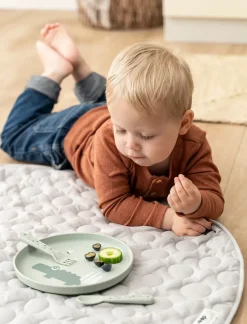 Juego de cubiertos Happy Dots foodie 3 piezas, Green
