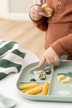 Juego de cubiertos Happy Dots foodie 3 piezas, Green