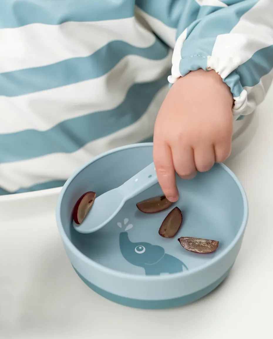 Juego de cubiertos Happy Dots foodie 3 piezas, Blue