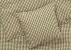 Juego de funda nórdica Bæk&Bølge 140x220 cm, Verde-rosa claro
