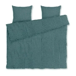 Juego de funda nórdica Bæk&Bølge 220x220 cm, Verde-azul claro