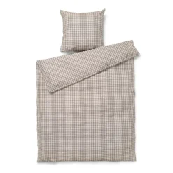 Juego de funda nórdica Bæk&Bølge 150x210 cm, gris-abedul