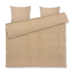 Juego de funda nórdica Bæk&Bølge 220x220 cm, Azul claro-arena