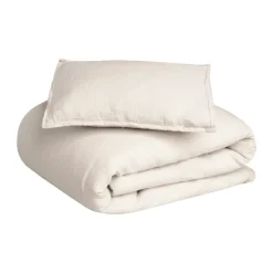 Juego de funda nórdica Eggshell Muslin junior, 100x140 cm/40x60 cm