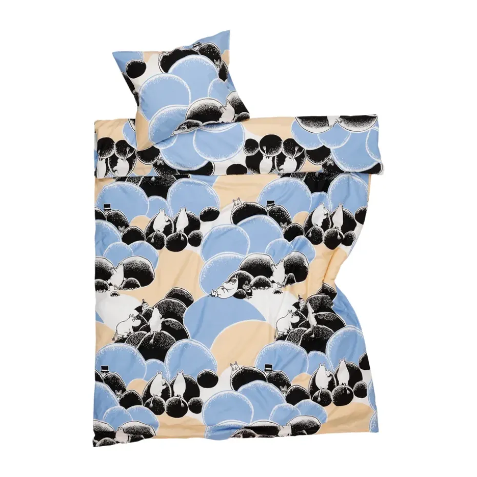 Juego de funda nórdica Mumin 150x210 cm, Guijarros