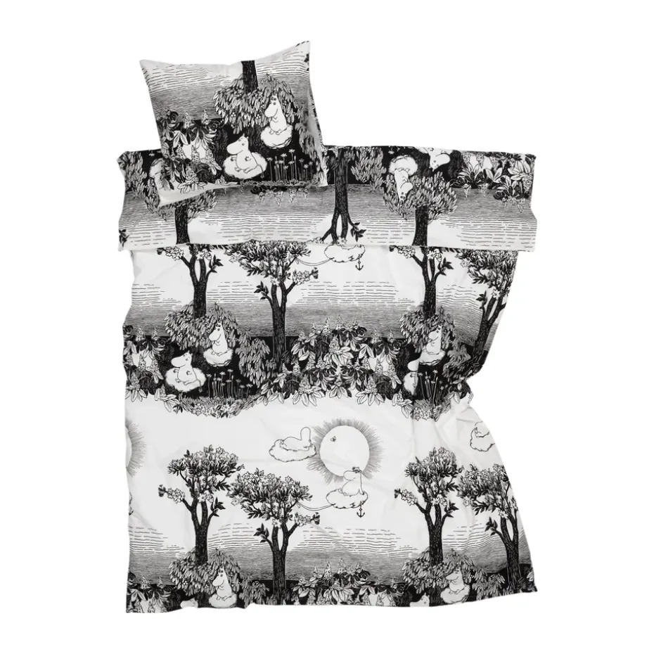 Juego de funda nórdica Mumin 150x210 cm, Sueña