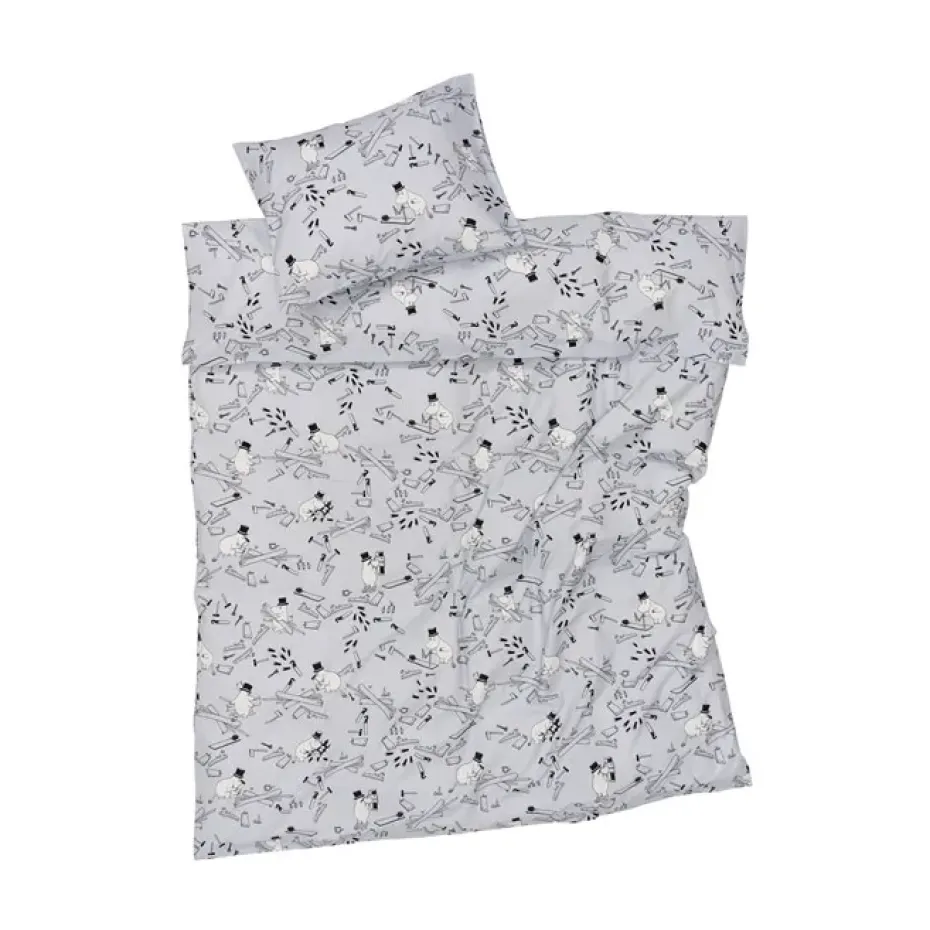 Juego de funda nórdica Mumin 150x210 cm, Papá Mumin