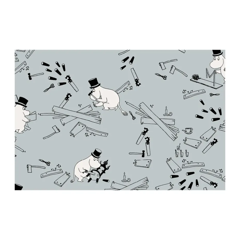 Juego de funda nórdica Mumin 150x210 cm, Papá Mumin