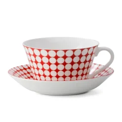 Juego de té Eva, taza de té + platillo
