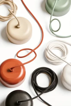 Kit de suspensión de techo incl. cable 250 cm, Beige