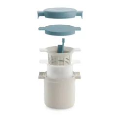 Kit para hacer kéfir y yogur Lékué, Azul