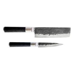 Kuro Nakiri 18 cm con Petty 11 cm, 2 piezas