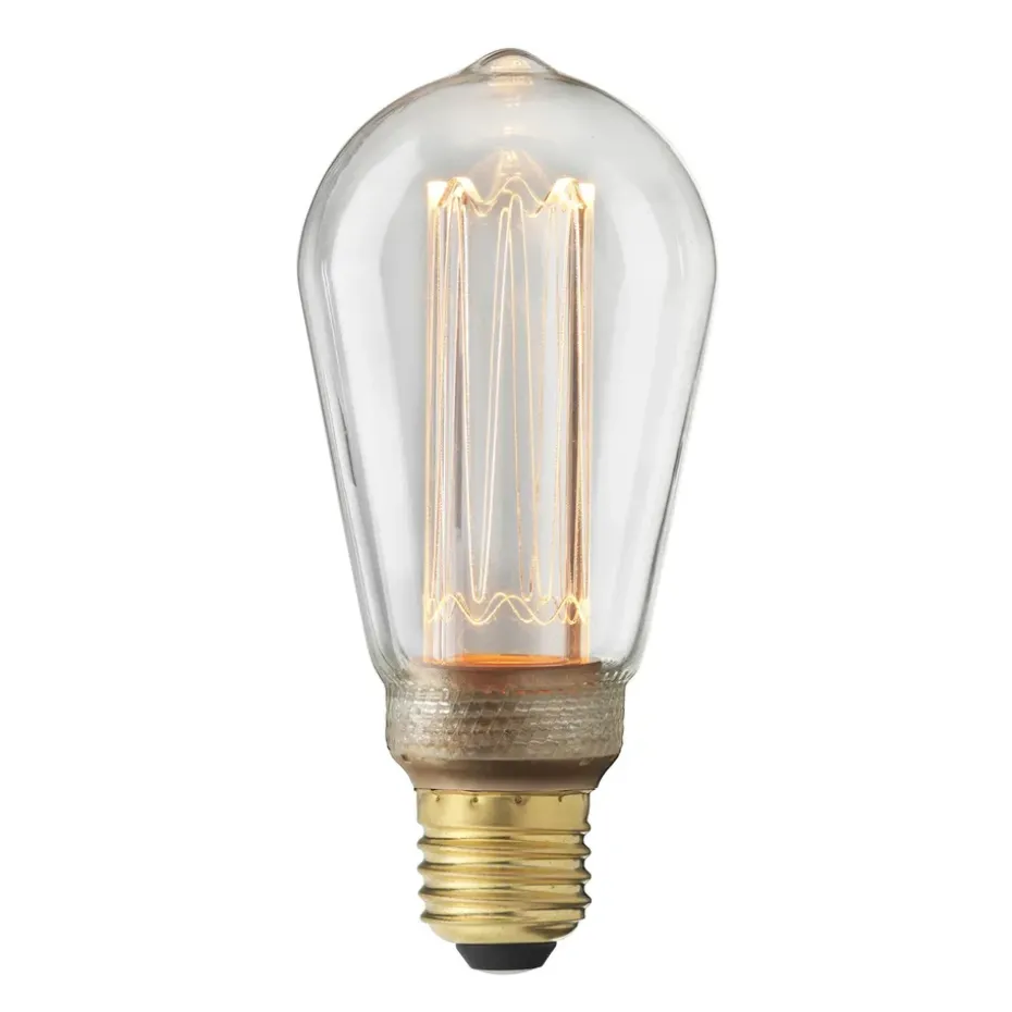 Laser filament LED E27, 6,4 cm, E27
