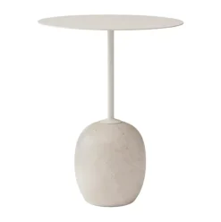 Lato Mesa LN8, Ivory white-Crema diva marble