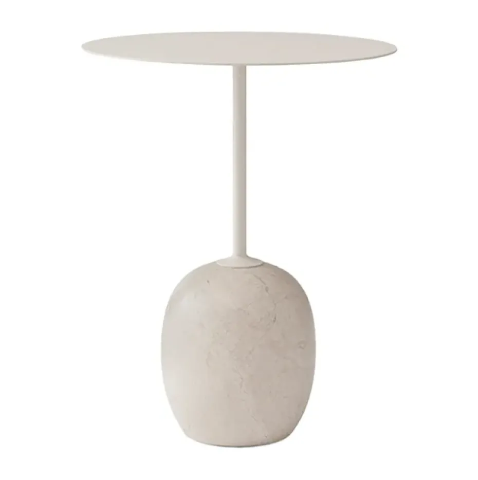 Lato Mesa LN8, Ivory white-Crema diva marble