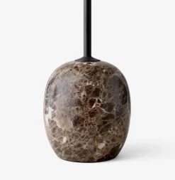 Lato Mesa LN8, Warm black-Emparador marble