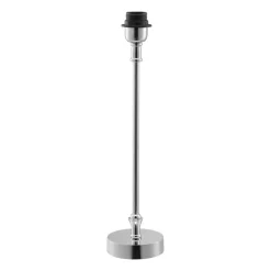 Liam Pie de lámpara 46 cm, cromo