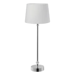 Liam Pie de lámpara 46 cm, cromo