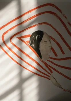 Lámina Own strokes, 70x70 cm