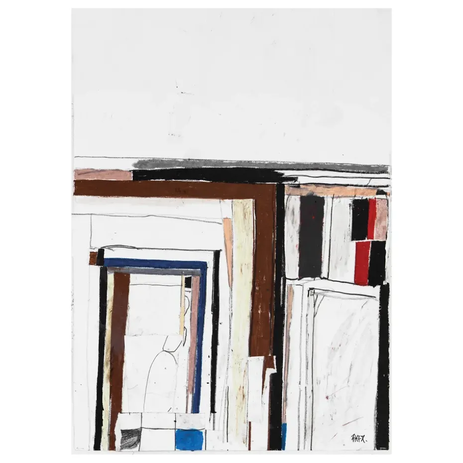 Lámina We only got out at night 50x70 cm, Multi
