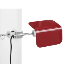 Lámpara Apex Clip, Maroon red