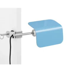 Lámpara Apex Clip, Pastel blue