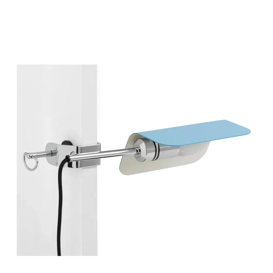 Lámpara Apex Clip, Pastel blue