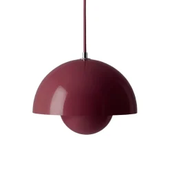 Lámpara colgante FlowerPot VP1, Dark plum