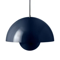 Lámpara colgante Flowerpot VP7, Azul acero