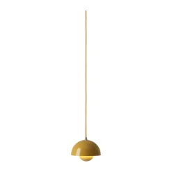Lámpara colgante Flowerpot VP10, Mustard