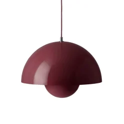 Lámpara colgante Flowerpot VP7, Dark plum