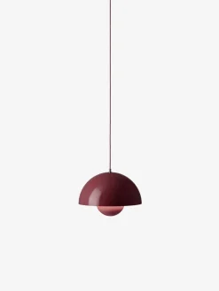Lámpara colgante Flowerpot VP7, Dark plum