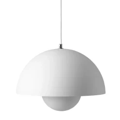 Lámpara colgante Flowerpot VP7, blanco mate