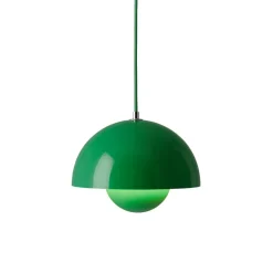 Lámpara colgante FlowerPot VP1, Signal green