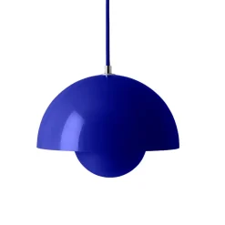 Lámpara colgante FlowerPot VP1, Cobalt blue