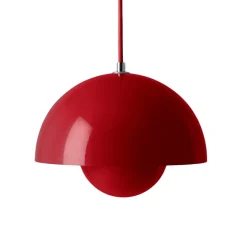 Lámpara colgante FlowerPot VP1, Vermilion red