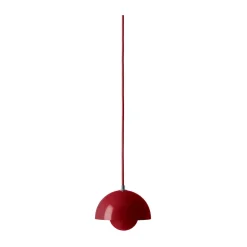 Lámpara colgante Flowerpot VP10, Vermilion red