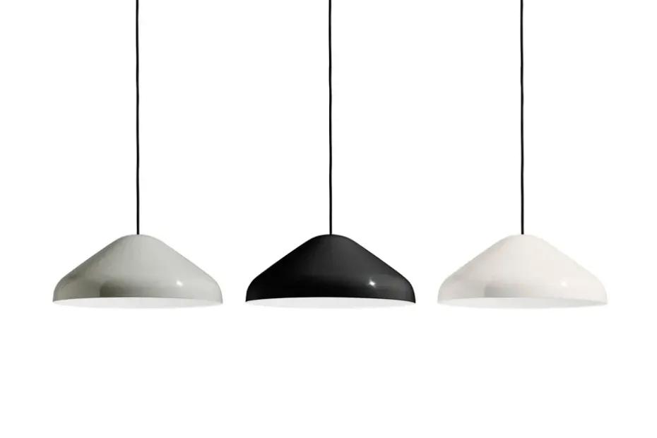 Lámpara colgante Pao Steel Ø35 cm, Cool grey