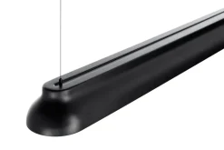 Lámpara colgante PC Linear, Soft black
