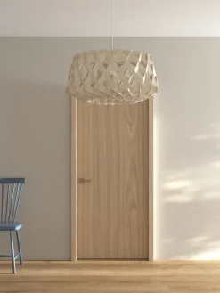 Lámpara colgante Pilke Signature Ø60 cm, Abedul
