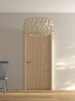 Lámpara colgante Pilke Signature Ø60 cm, Abedul