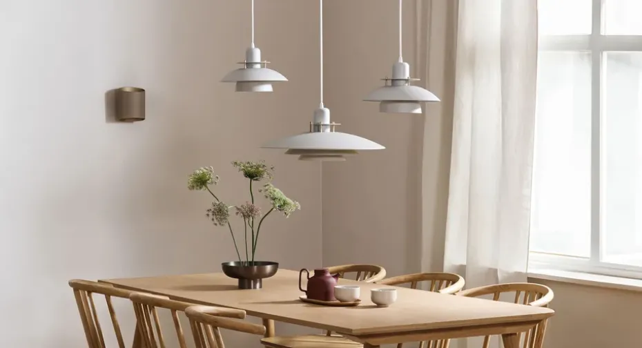 Lámpara colgante Primus Ø43 cm, Latón arenado
