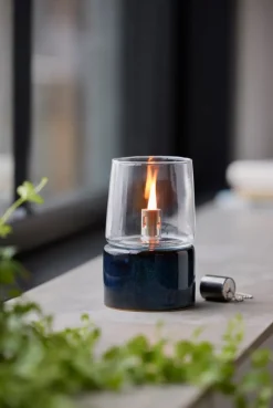 Lámpara de aceite Bitz Gastro Ø8,5x14 cm, Azul