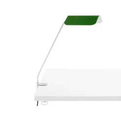 Lámpara de escritorio Apex Clip, Emerald green