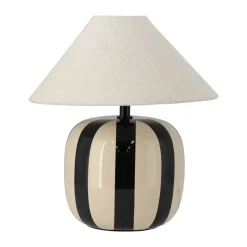 Lámpara de mesa Alvar 31 cm, Negro